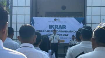 Ikrar Zero Halinar, Lapas Labuhan Ruku Tegaskan Komitmen Berantas Narkoba, HP Ilegal, dan Pungli