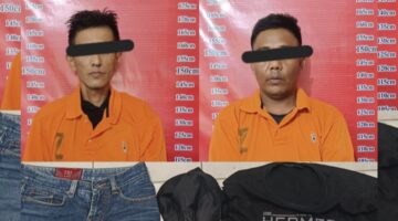 Polsek Perbaungan Polres Sergai Tangkap Dua Pelaku Pencurian Motor, Sabu Turut Diamankan
