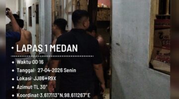 Komitmen Bersih Narkoba, Lapas Kelas I Medan Gelar Razia Mendadak di Blok Hunian WBP