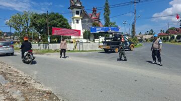 May Day 2026 di Salak Tetap Kondusif, Patroli Gabungan TNI-Polri Sisir Titik Rawan Sejak Pagi