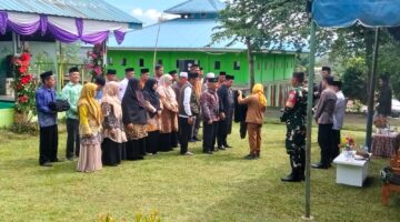 Wakili Danramil, Babinsa Koramil 07/Salak Hadiri Pembukaan MTQ ke-XXIII Tingkat Kecamatan Salak