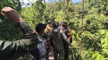 Akses Petani Terancam! Bupati Pakpak Bharat dan Kodim 0206/Dairi Survei Jembatan Gantung Mbinalun