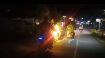 Bukan Sekadar Rutinitas, Patroli Malam Babinsa Koramil 03/Parongil Perkuat Rasa Aman dan Silaturahmi dengan Warga
