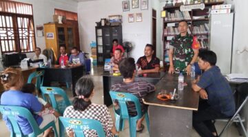 Sinergi TNI dan Pemerintah Desa, BLT-DD Tahap I Disalurkan kepada Warga Palding Jaya Sumbul